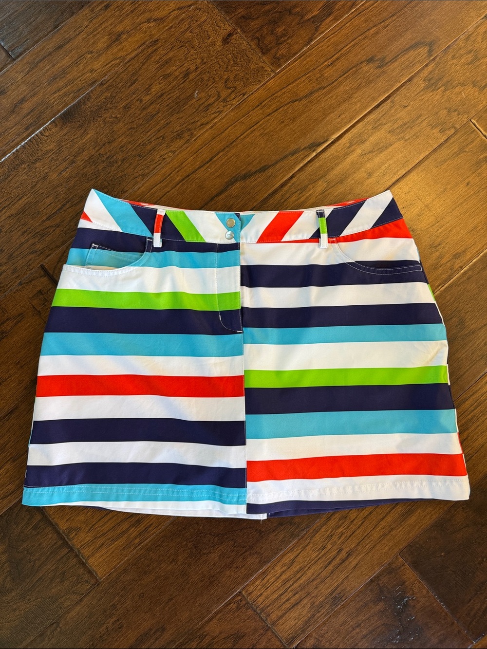 Slazenger Striped Golf Skort sz 8